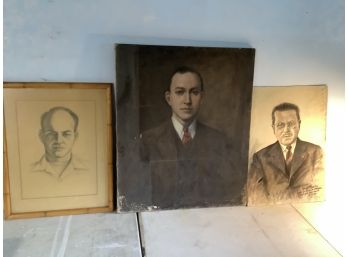 3 Distinguished Men-Portraits
