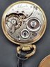 10K Gold Illinois Pocket Watch, Railroad, 21 Jewels