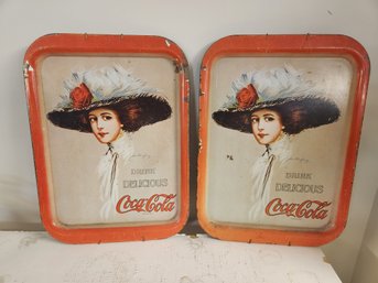 Coca-Cola Advertising Memorabilia, Trays, Advertising