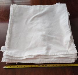 50 White Cloth Napkins