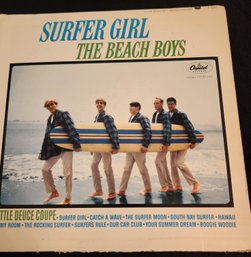 Surfer Girl Beach Boys Album, Vinyal Record Vintage