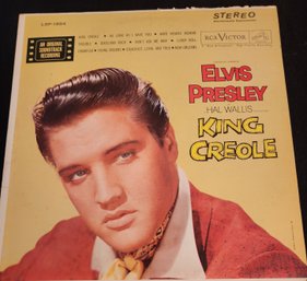 Elvis Presley 33 LP Album, King Creole, Vinyl Record