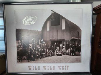 Avalanche Team Photo, NHL Wild West