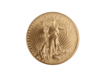 (coin Lot SD43)  1911  Saint Gaudens MS  $20 Liberty Gold Coin With Motto