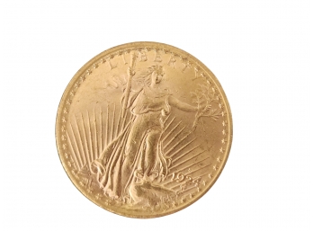 (coin Lot #SD45)  1924-S Saint Gaudens Double Eagle $20 Gold