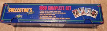 1 Of 3, Lot 11: 1989 Upper Deck MLB Baseball Card Set, Factory Wrapping, NIB Unopened Cards