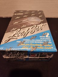 Lot 69: Leaf 1991 MLB Baseball Series 2 Card Sets, Factory Wrapped, NIB