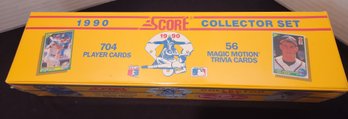 79 Lot 1: Score 1990 MLB Baseball Card Set, Factory NIB Wrapping, Bo Jackson