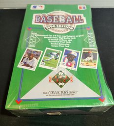 79 Lot 2: 1990 Upper Deck Baseball Card Set, MLB Factory Wrapping