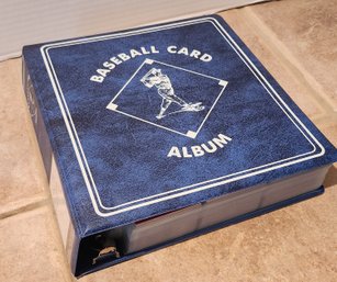 Album #3: Leaf MLB Baseball 1991 Series 1 Cards, In Binder With Sheet Protectors
