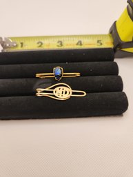 14K Tiffany Company Pin, 14k Tie Clip, Monogrammed