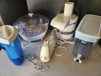 Kitchen Appliances - Lalanne Juicer, Fruit Saver, Hand Mixer, Water Filter Pitchers