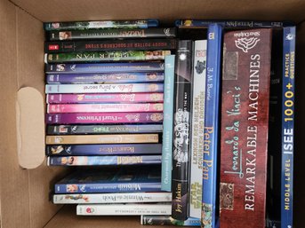 Children's Books, DVD Movies, Box, Kids' Family