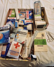 First Aid Supplies, Band-aids, Bandages, Wide Variety