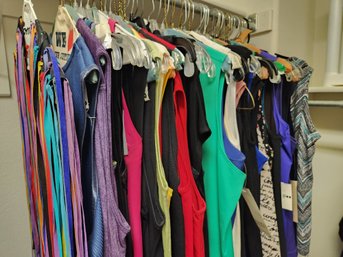 58 Women's Shell Tops, Medium, Large, Most Pullover, Some NWT, Ladies Closet