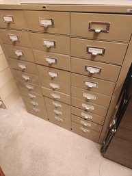 Cole Steel Vintage Cabinet Of Drawers, Organizers, Office, Variety Applications