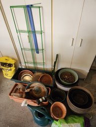 Tomato Vining Plant Rack, Variety Plastic Flower Pots, Gardening, Watering Can