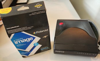 4 Cameras: Polaroid Spectra AF Film Camera, Casio Digital