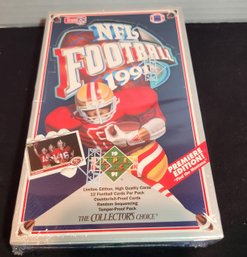 Lot 111, 11 Of 25: NFL 1991 Collector's Choice Upper Deck, Factory, Premiere Edition Find The Montana
