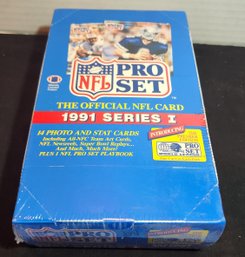 Lot 91: NFL 1991 Pro Set Series Football Cards, Factory Wrapping