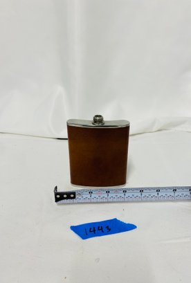 Leather Flask Missing Cap