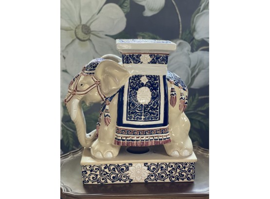 Fabulous Ceramic Elephant Garden Stool