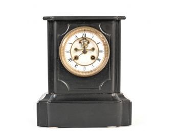 19th Century French Slate Mantle Clock