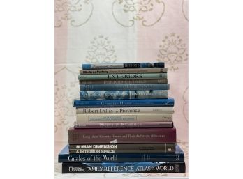 Collection Of 14 Coffee Table Books