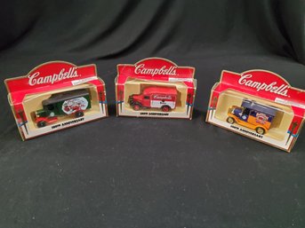 Collectible Campbell's Die-Cast Model Souvenir Cars