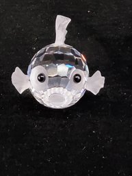 Swarovski Crystal - 1987 Mini Blowfish (Rare!)