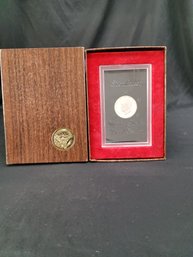 1972 US Silver Proof Eisenhower Dollar - Still In Original Box