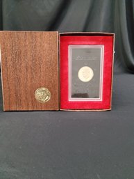 1974 US Silver Proof Eisenhower Dollar - Still In Original Box