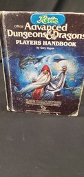 Advanced Dungeons & Dragons Players Handbook 1978