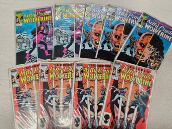 Vintage Marvel Comics (Kitty Pryde & Wolverine)