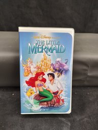 Little Mermaid Black Diamond Edition Clamshell VHS Tape (Banned Cover)
