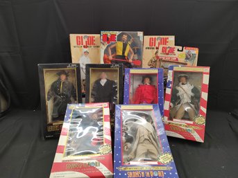 Lot Of American History Action Figures