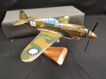 Wooden Model Airplane