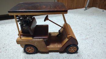 Heirloom Toys Wooden Golf Cart