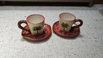 Ceramic Jungle Mug Set