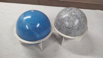 Moon Globe And Celestial Globe