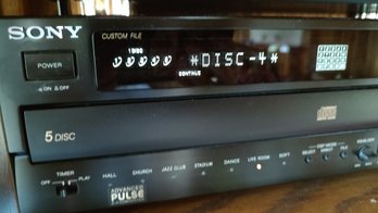 Sony 5-Disc CD Player