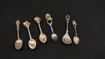 Lot Of Collectible Spoons