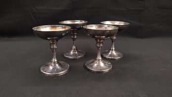 Mappin & Webb Prince's Plate Silver-Plate Goblet Set