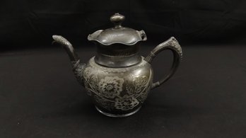 Lyons Silver Co. Quadruple Plate Teapot