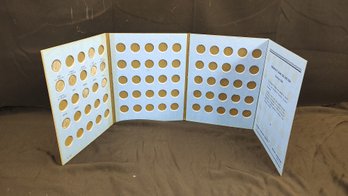 Roosevelt Dime Coin Collection Folder Beginning With 1946 With Coins