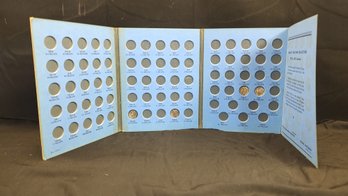 1916-1945 Mercury Head Dime Coin Collection Folder With Coins
