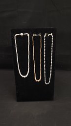 Pearl/Faux Pearl Necklaces