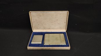 Brun-Mill Co. Cigarette Case Set