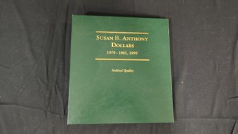 Susan B Anthony Dollar Coin Binder With Coins