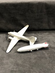Mini Plane & Blimp Models